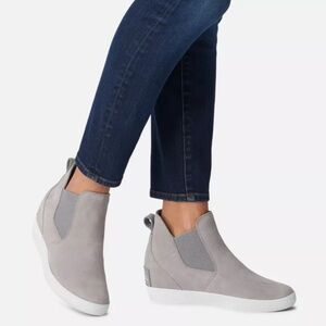 Sorel OUT N ABOUT™ SLIP-ON WOMEN'S WEDGE Booties Sz 8.5